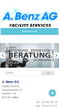 Mobile Screenshot of benzreinigung.ch